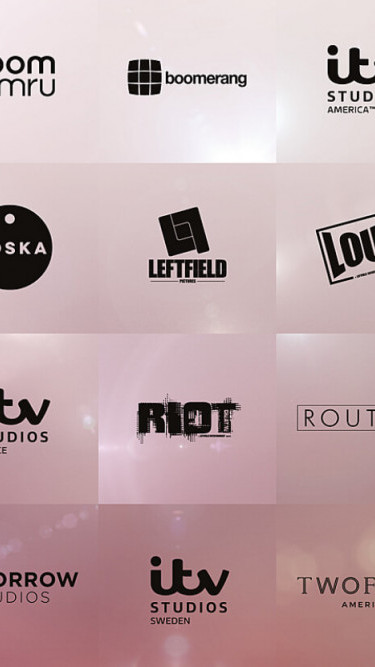 ITV Studios UK labels collage